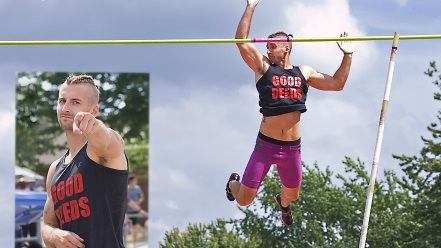 Photo of pole vaulter