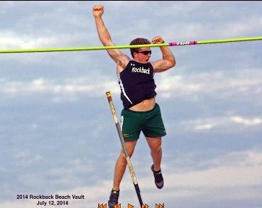 Photo of pole vaulter