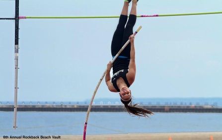 Photo of pole vaulter